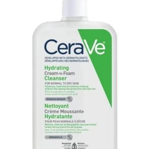 CeraVe Hydrating Cream-To-Foam Cleanser